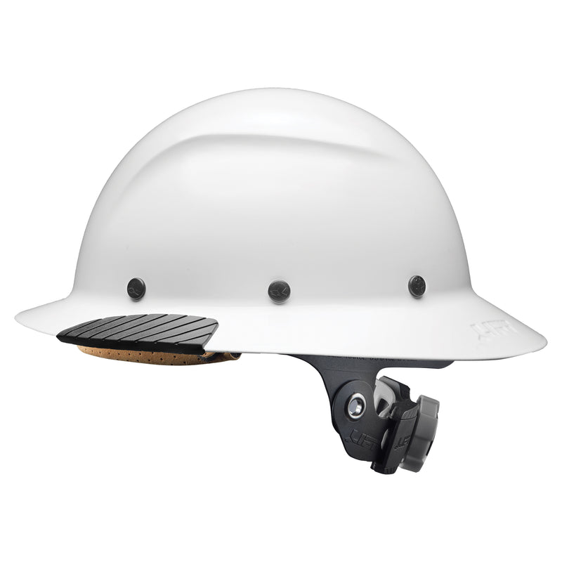 DAX Fiber Resin Full Brim Hard Hat White - Head, Eye & Face